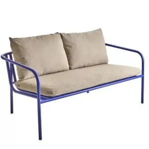 Begränsat erbjudande Bendt 2-sits soffa - indigo/teddy beige dyna
