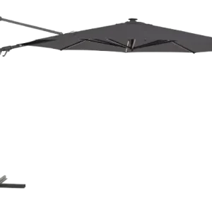 Begränsad tid Cilento frihängande parasoll Ø 3.5 m - antracit/grey