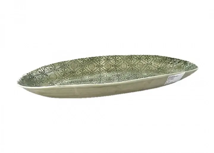 Bamboo fat 43 x 17 cm - warm grey Premium