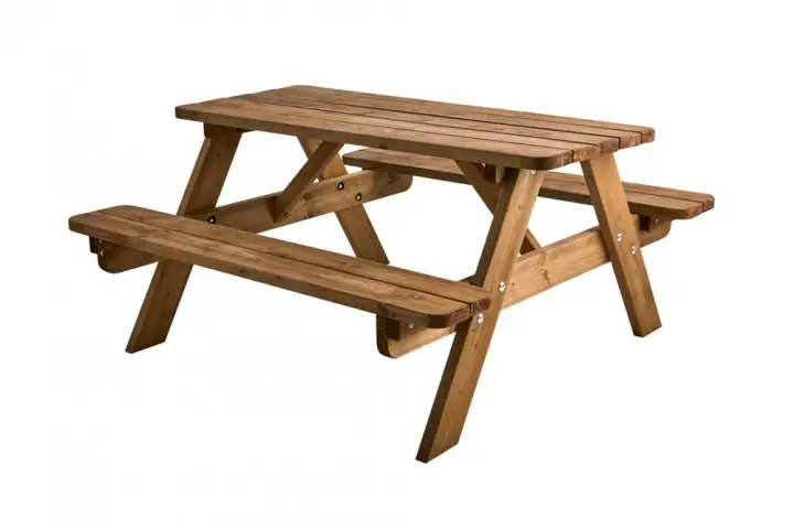 Utförsäljning Resmo picnic-set, barn - brun furu