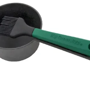Billigare Cast iron sauce pot with basting brush