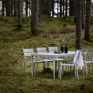 risnedsättning Bigby / Delia matgrupp - light grey