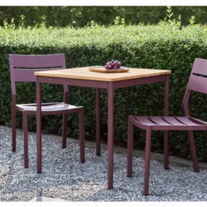 Utförsäljning Nox Bistro / Delia café-set - zin red
