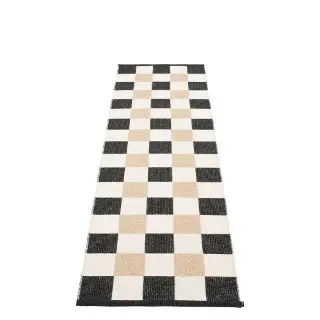 Snabb leverans Pix matta - black/vanilla/beige