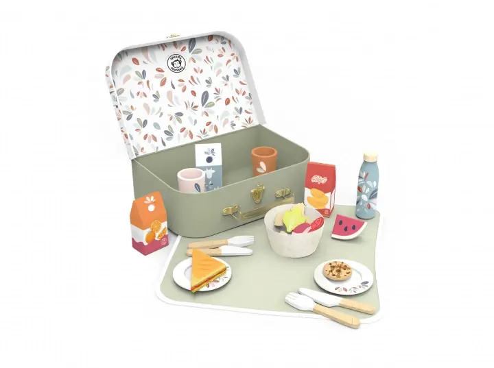 Begränsad tid Picknick-väska med tillbehör