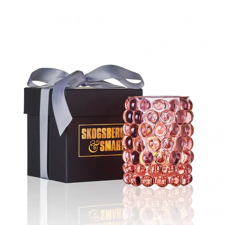 Sista chansen Hurricane Boule ljuslykta, regular - rosé