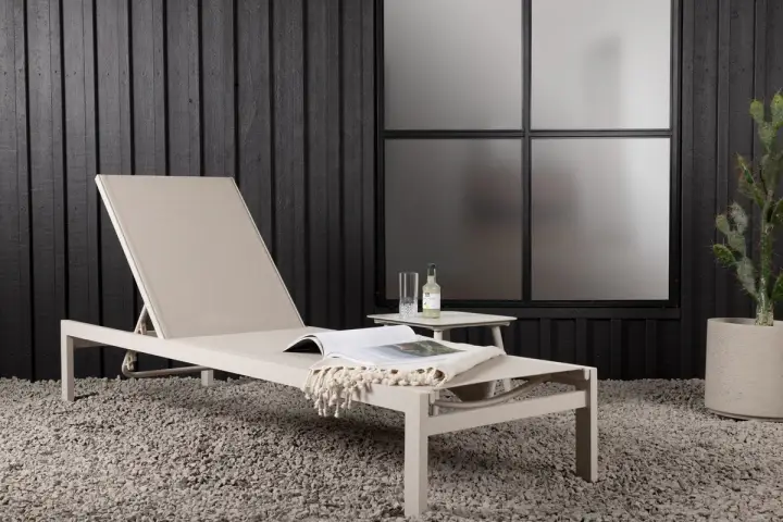 Kampanj Copacabana solsäng 2-pack - beige