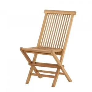 Kenja fällstol 2-pack - teak Reapris