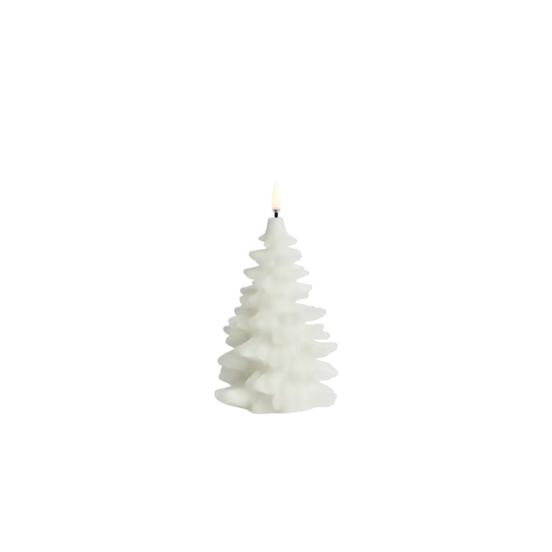 Rea Uyuni – Led Blockljus Gran Med Timer 10,1X14,5cm