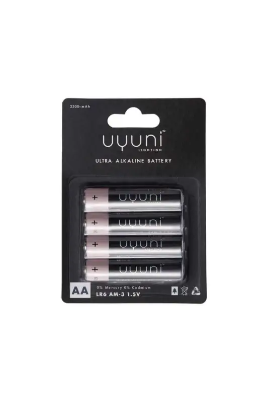 Köp online Uyuni – AA Batteri 4-pack 1,5V 2300mAh