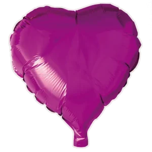 Ballong Hjärta Rosa 46cm Köp online