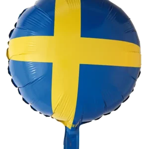 Ballong Rund Student Sverige Flagga 46cm Utförsäljning