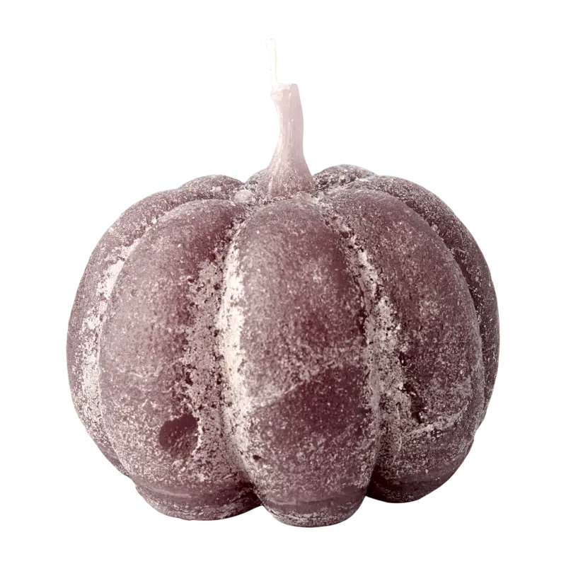 Reapris Ljus Pumpa Plommon Ø10xH10cm