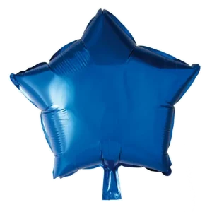 Ballong Stjärna Blå 46cm Lägg i varukorgen