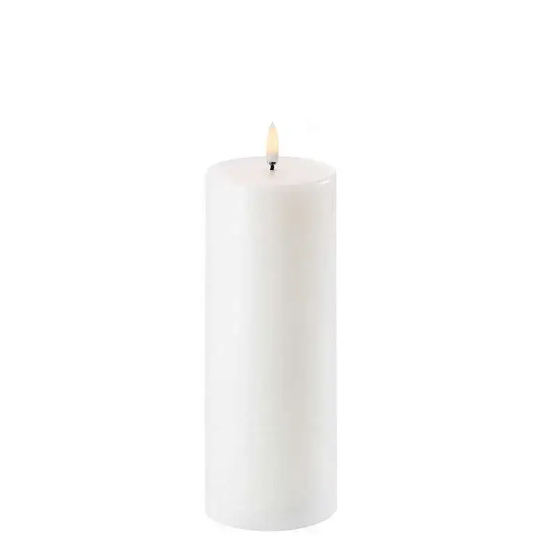 Uyuni – Led Blockljus Vit 7,8 X 20,3cm Populär