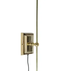 Vägglampa Pinne Guld H63cm Begränsad tid
