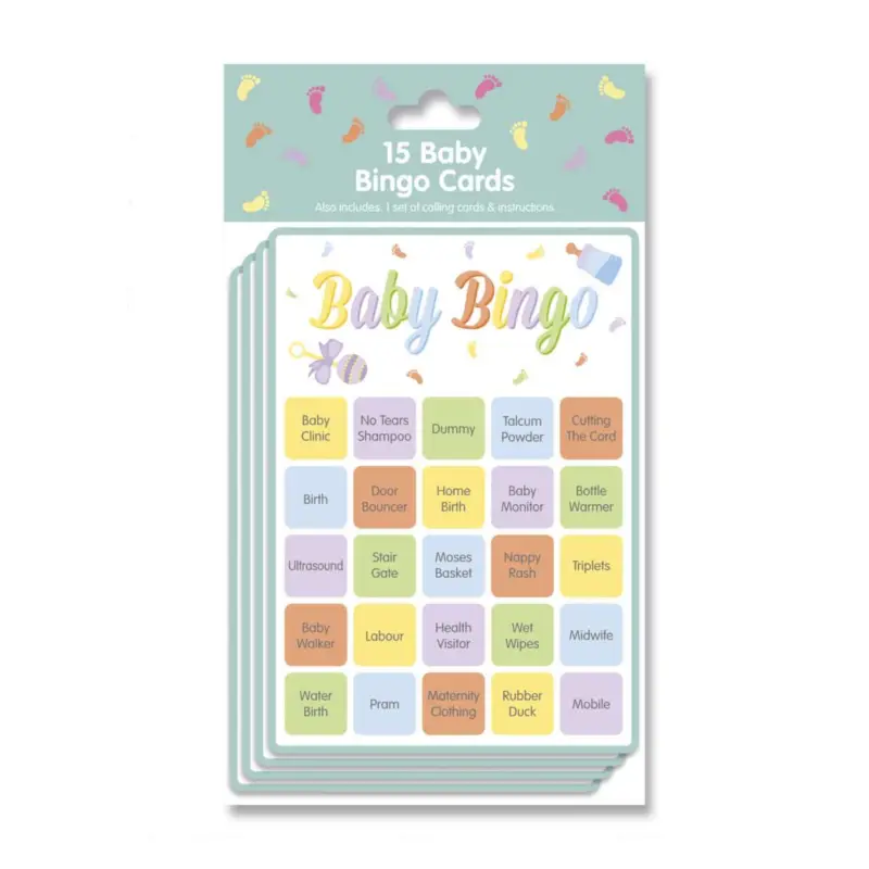 Baby Bingo brickor 15st 14,5x21cm Rea