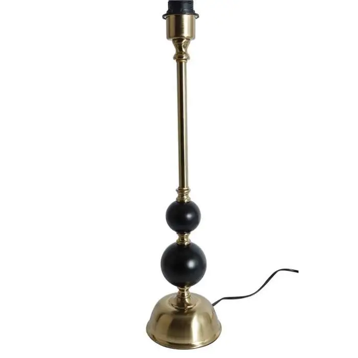 Lampfot Stil Svart Guld H55,5cm Populärt val