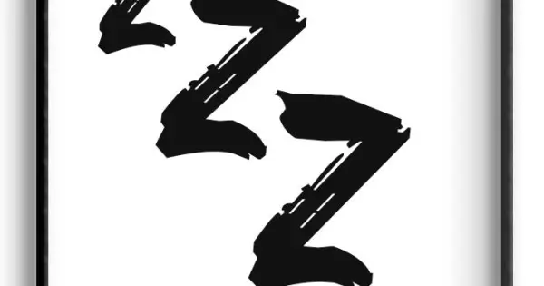 Zzz sovrum poster 40x50cm | Fri frakt Begränsat erbjudande