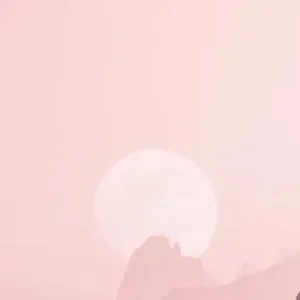 Bästa pris Rosa naturlandskap - Stilren plansch