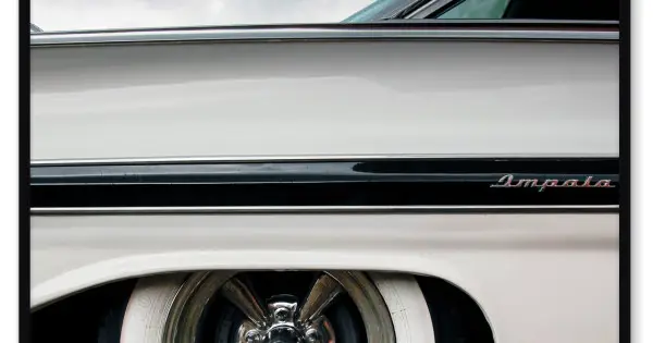 Trygg betalning Impala Klassisk Bil - Poster