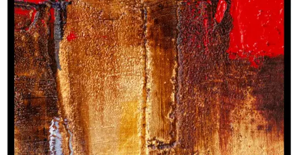 Extra rabatt Abstract paint #2 - Enkel & konstnärlig affisch