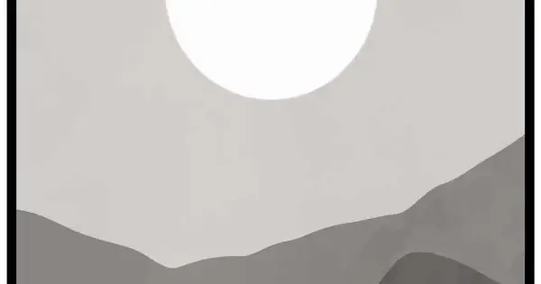 Rabatter Greyland #1 - Grafisk poster i svartvitt