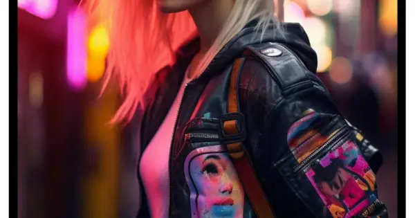 Outlet The Future Woman - Cyber punk poster