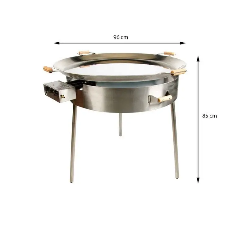 GrillSymbol Stekhäll Gasol PRO-960 inox Reapris