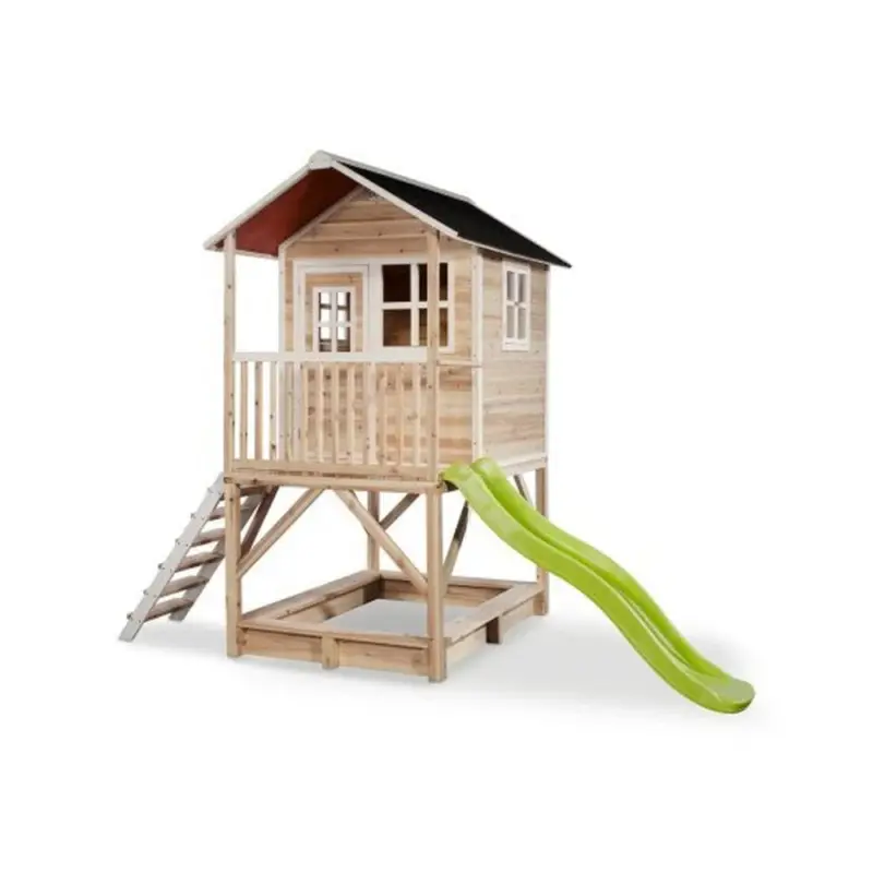 Exit Toys Lekstuga Loft 500 Trä Kampanj