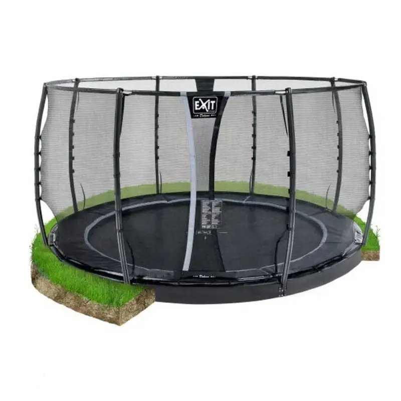 Exit Toys Markstudsmatta Dynamic Med Skyddsnät 427cm Sänkt pris