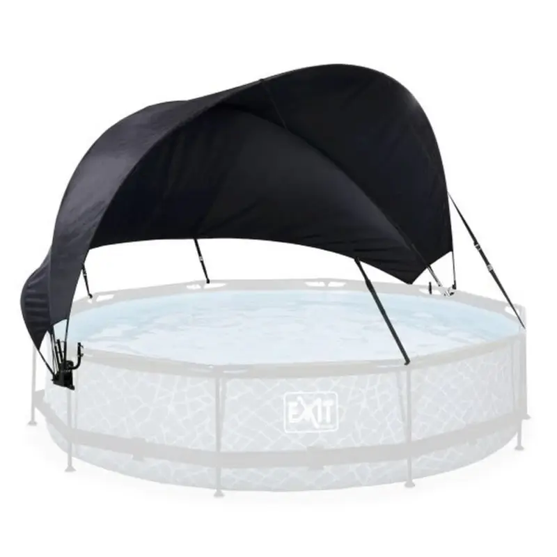 Exit Toys Solsegel Canopy Rund för Pool Endast idag