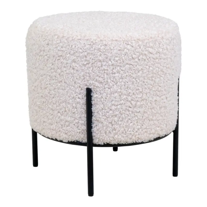 Endast denna vecka House Nordic Sittpuff Alford Vit