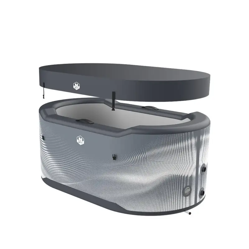 Nedsatt pris NetSpa Järvi Ice Bath – Drop-Stitch Isbad med Chiller-anslutning (utan Chiller)