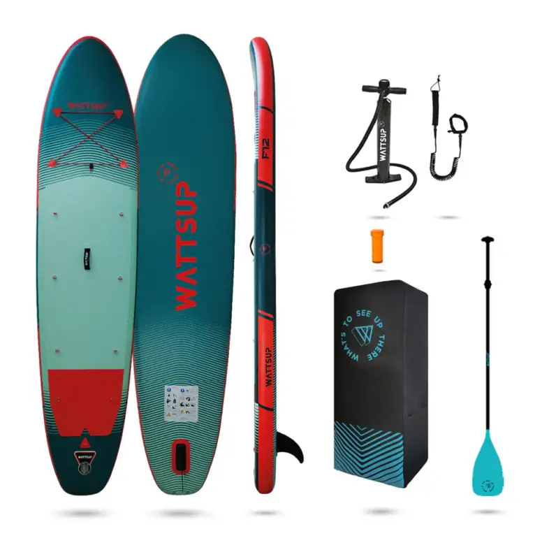 WattSUP F12 Uppblåsbar SUP 12' – Familje & Duo 366 cm Fri frakt
