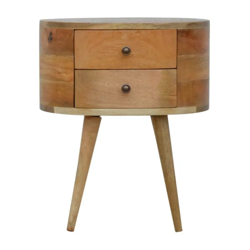 Billig Rounded nightstand Table