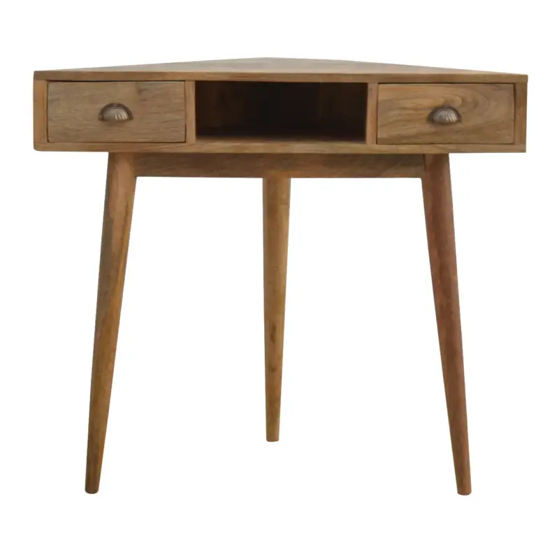 Handla nu Solid Wood Corner Writing Desk