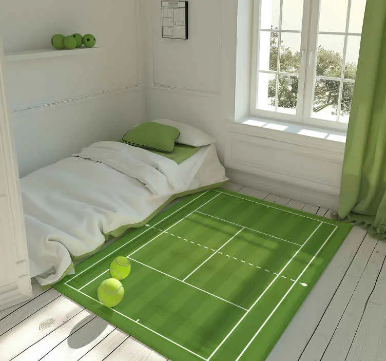 Begränsat antal Tennis fält teen vinyl matta