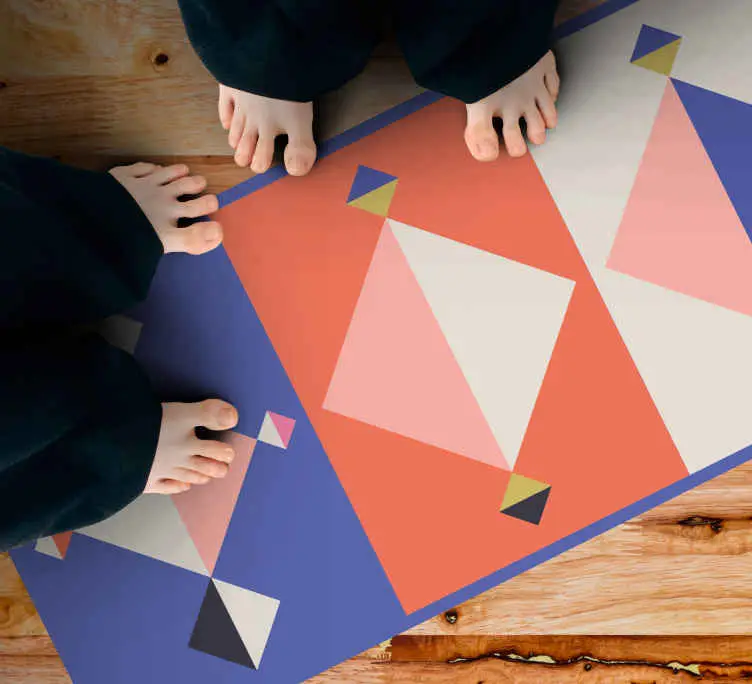 Premium Geometriska mönster konst mattor