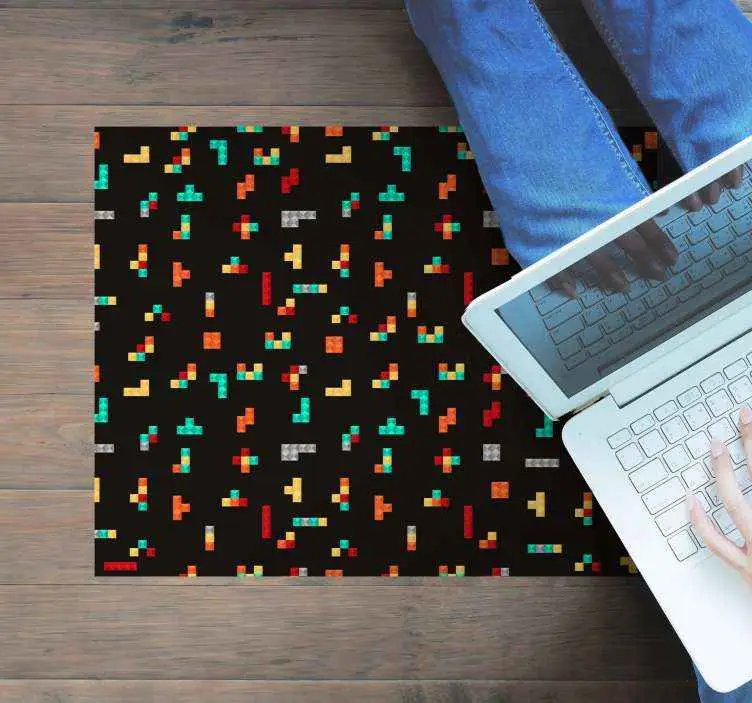 Retro tetris retro matta Erbjudande