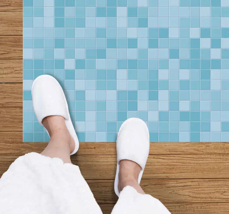 Mosaik stil mosaik vinyl matta Populär