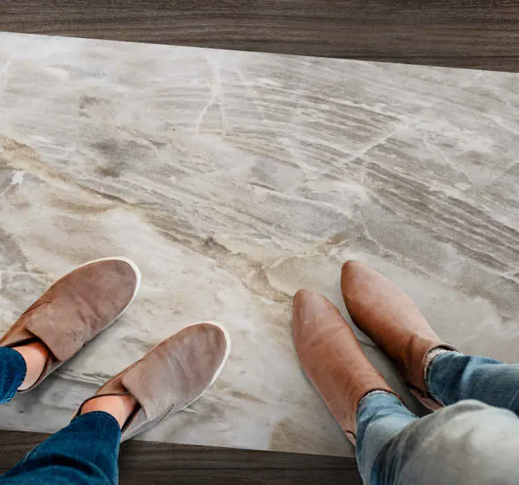 Rabatter Elegant finish vinylmatta i marmor