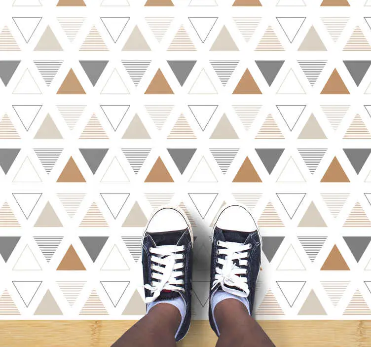 Nordiska triangel geometriska mattor Outlet