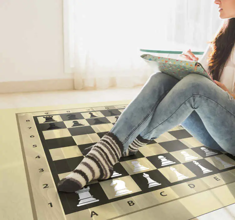 Begränsat erbjudande Schackspelyta Vinylmatta spel