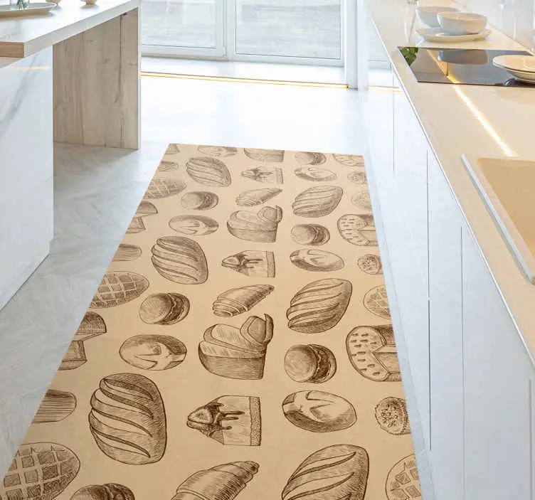 risnedsättning Bakverk elegans Vinylmatta steneffekt