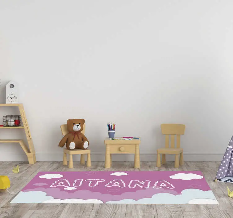 Personifierbara rosa himmel baby vinyl matta Fynd