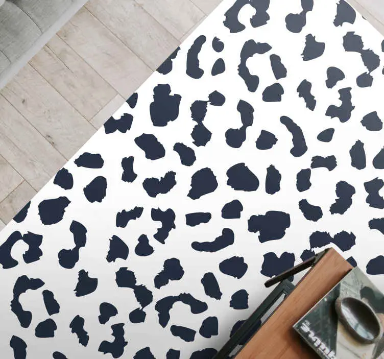 Rabatter Vinylmatta djurtryck leopardfläckar