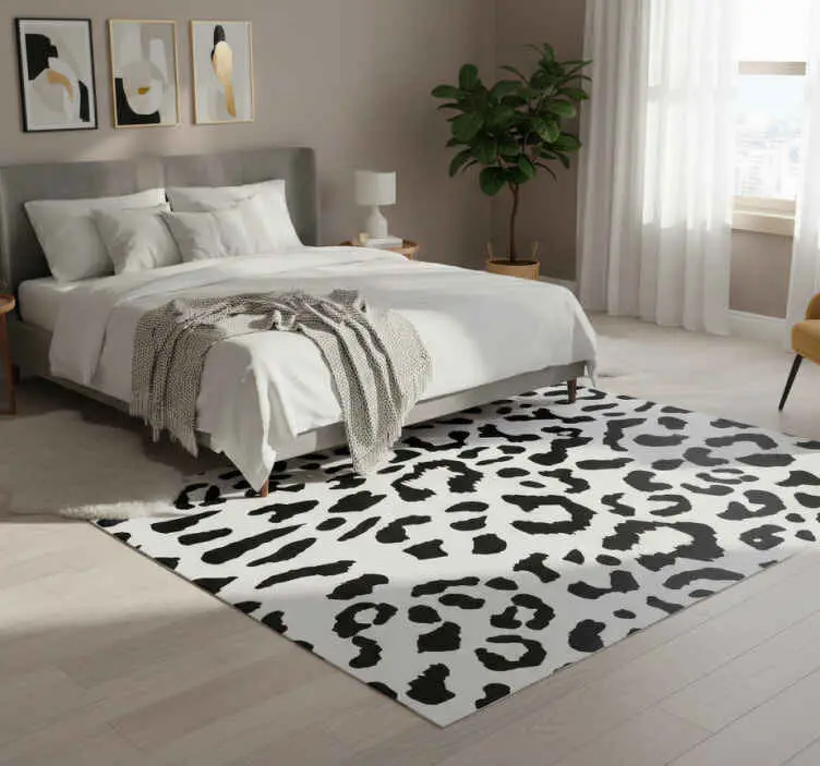 Vinylmatta djurtryck leopard enkelt mönster Fynd
