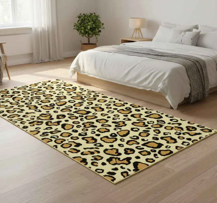 Vinylmatta djurtryck leopardmönster klassiskt Köp online