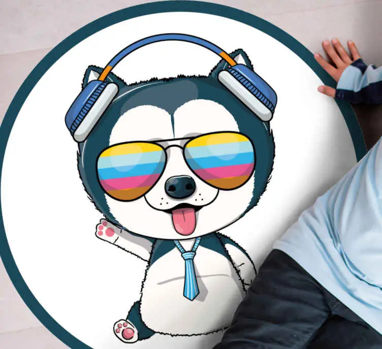 Cool hundkaraktär Vinylmatta Barn Nyhet